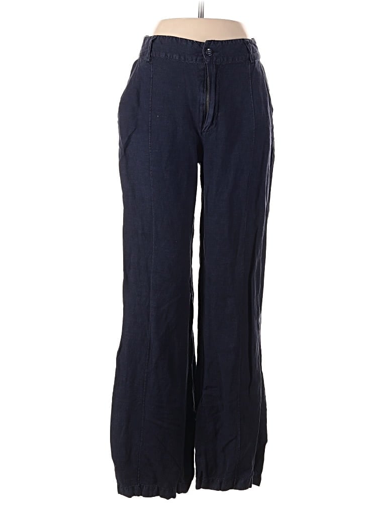 Pre-owned Yfb Linen Pants In Blue