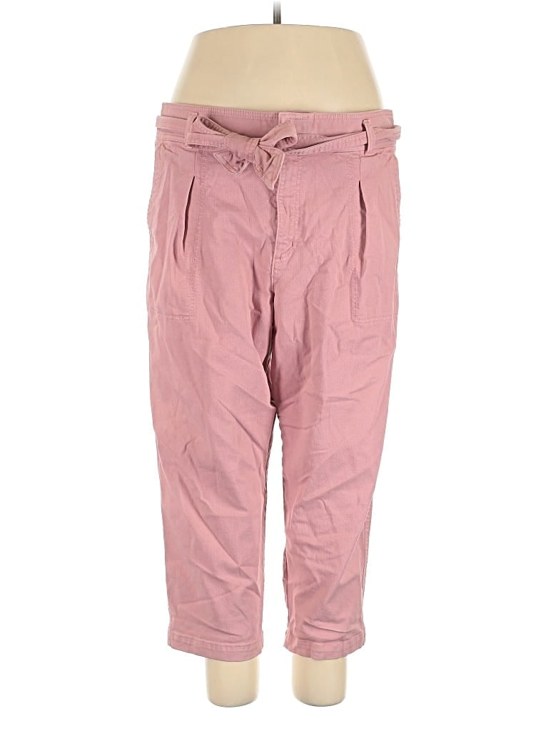 Pre-owned Ann Taylor Loft Casual Pants In Pink