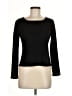 Miyako Black Long Sleeve Top Size L - photo 1