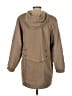 Gallery 100% Polyester Tan Trenchcoat Size XS - photo 2