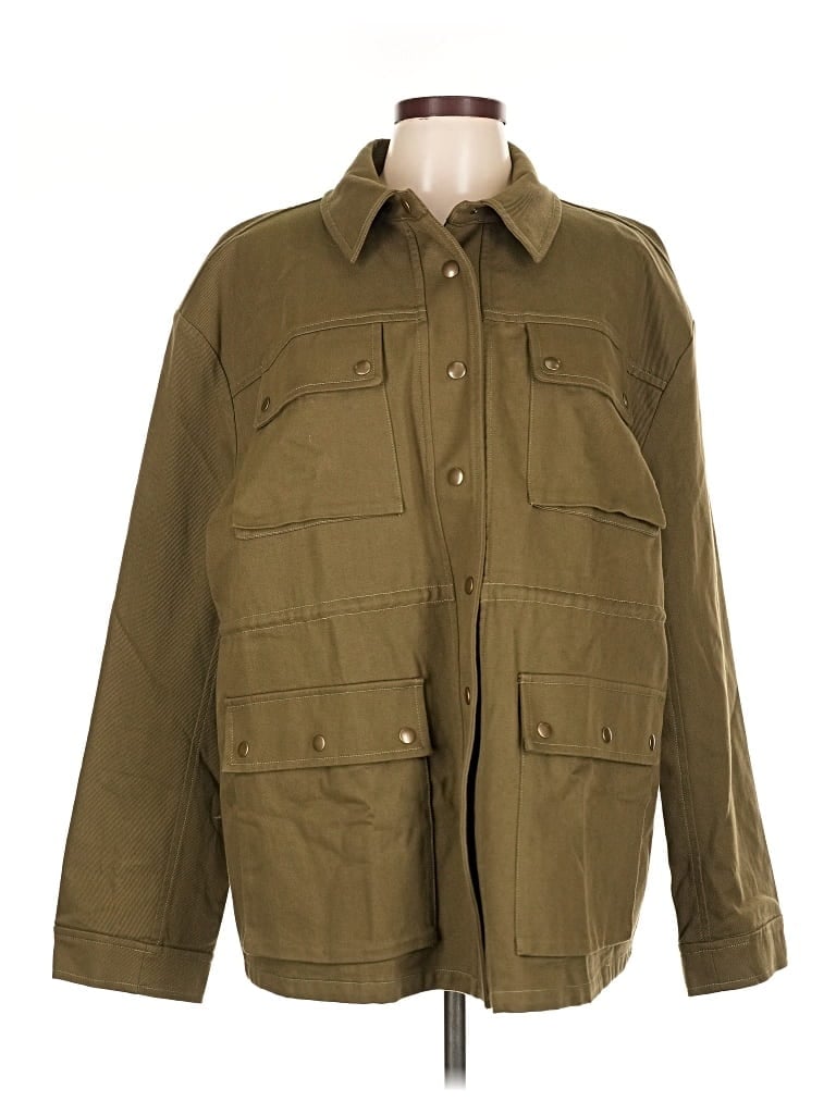 Pre-owned Tularosa Jacket In Green