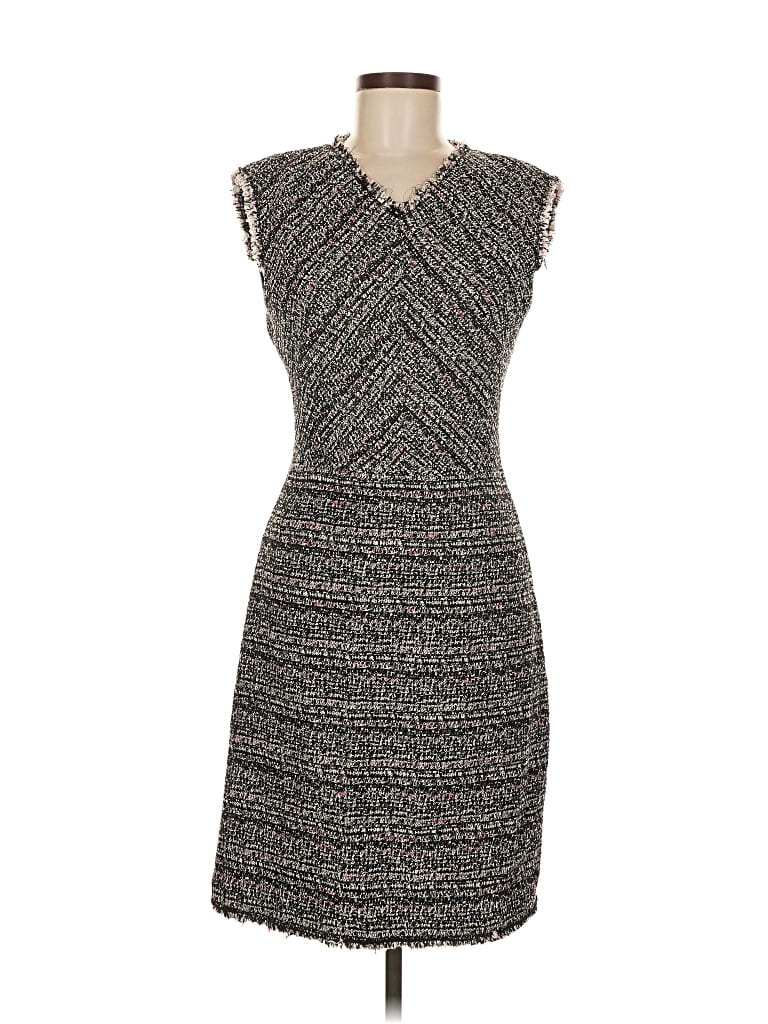 Pre-owned Rebecca Taylor Cocktail Dress In Gray