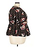 Torrid Black 3/4 Sleeve Blouse Size 3X Plus (3) - photo 4