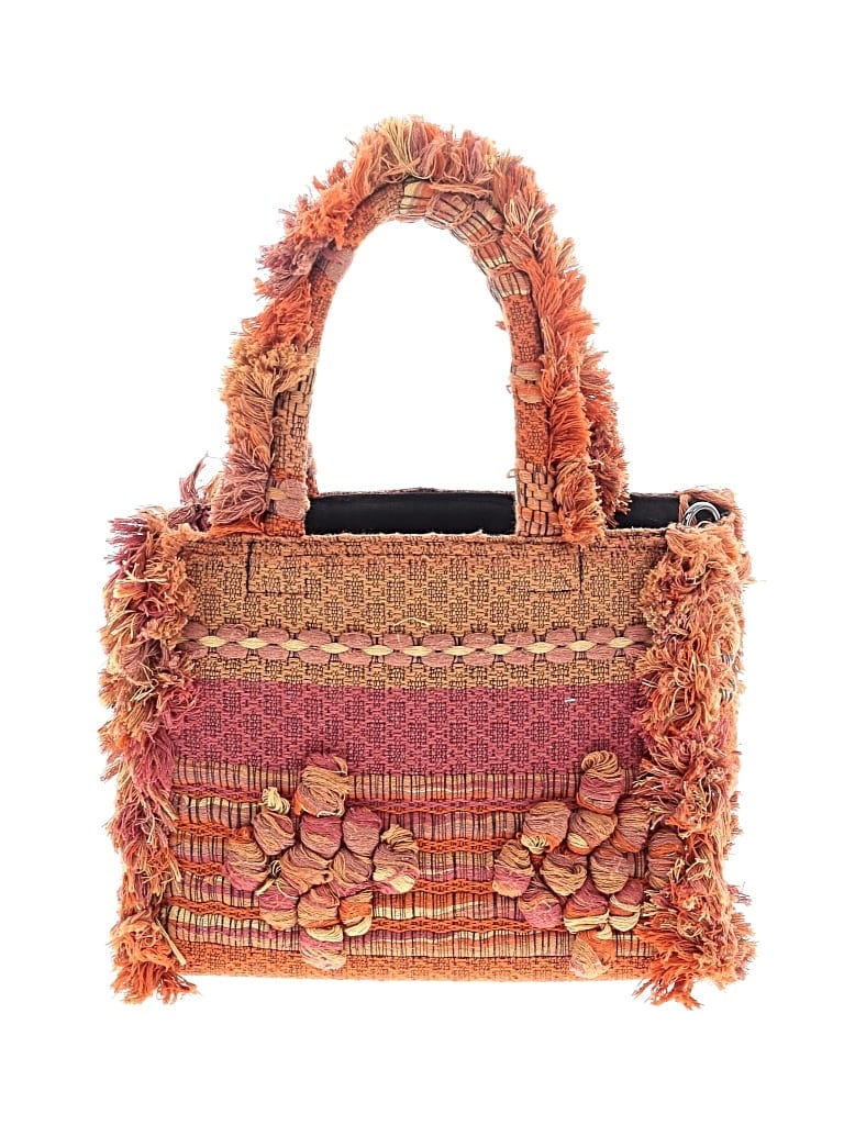 Pre-owned Assorted Brands Tote Bag In Orange