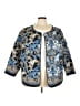 Catherines 100% Polyester Paisley Blue Jacket Size 3X (petite) - photo 1
