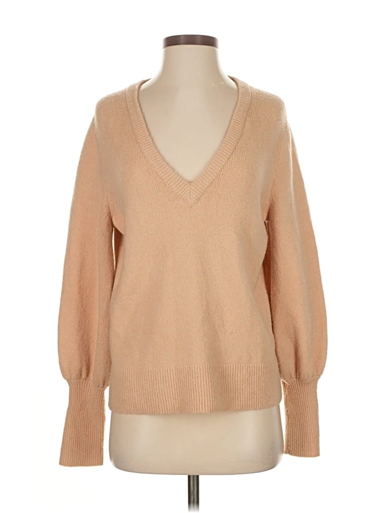 Pre-owned Madewell Pullover Sweater In Brown