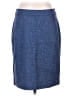 Banana Republic Tweed Blue Formal Skirt Size 2 - photo 1