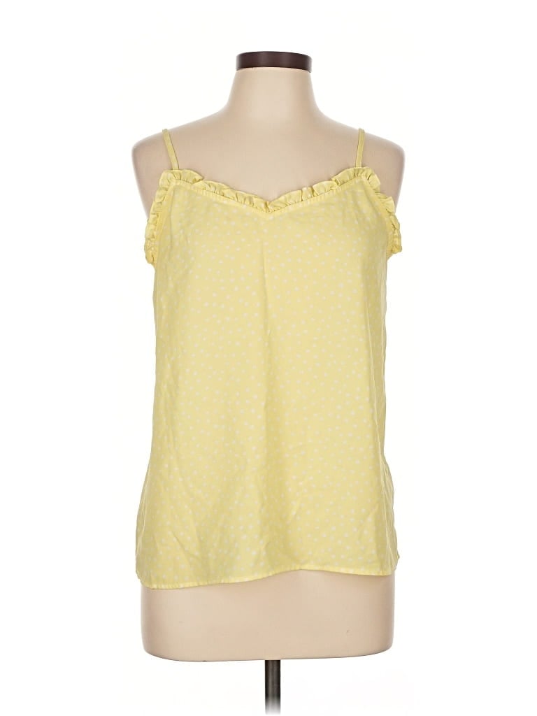 Pre-owned 41hawthorn Sleeveless Blouse In Yellow