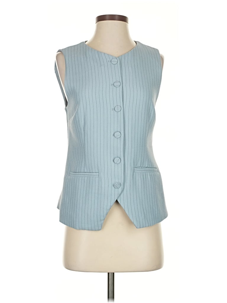 Pre-owned Abercrombie & Fitch Vest In Blue