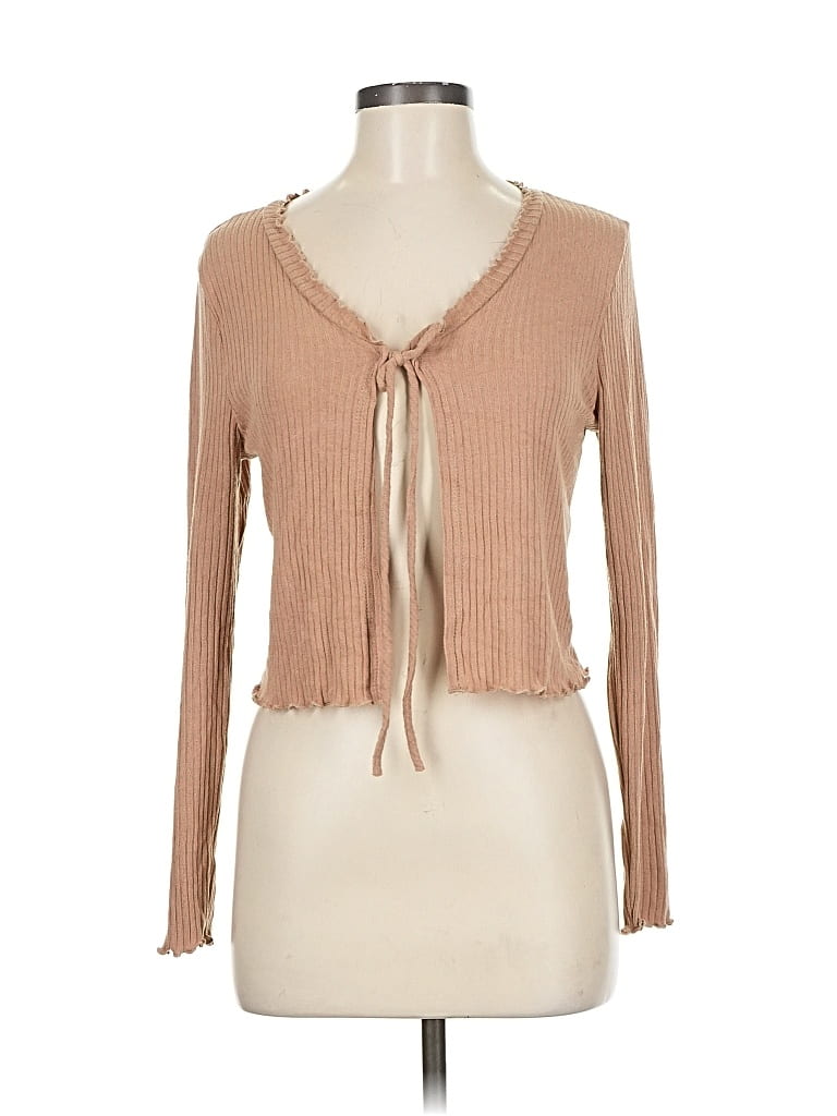 Pre-owned Gaze Cardigan Sweater In Brown