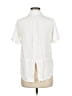 Sim & Sam 100% Rayon Ivory Short Sleeve Button-Down Shirt Size M - photo 2