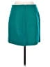 J.Crew Solid Teal Wool Skirt Size 4 - photo 2