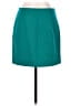 J.Crew Solid Teal Wool Skirt Size 4 - photo 1