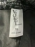 Violet 100% Polyurethane Black Casual Pants Size 10 - photo 7
