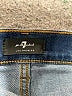 7 For All Mankind Hearts Blue Jeans Size 26 waist - photo 3