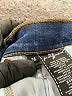 7 For All Mankind Hearts Blue Jeans Size 26 waist - photo 4