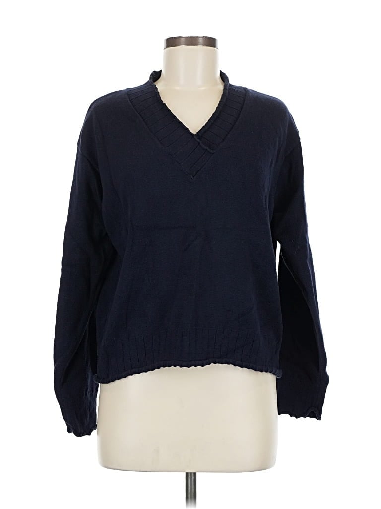 Pre-owned Parkhurst Long Sleeve T-shirt In Blue