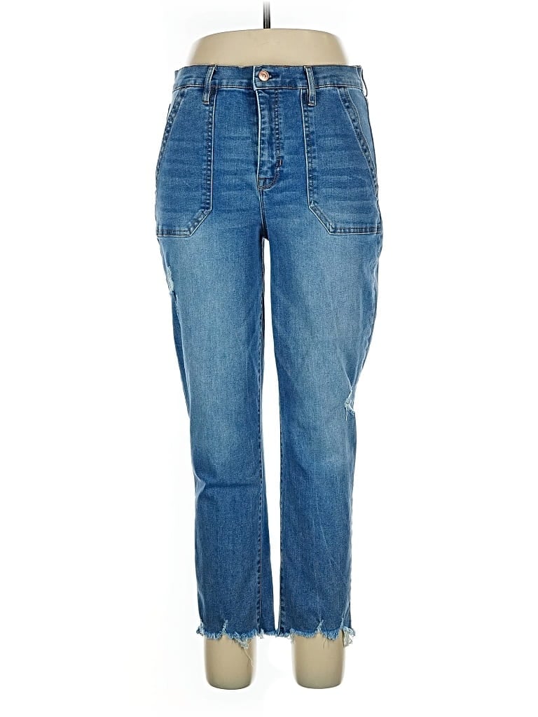 Pre-owned Nicole Miller Jeans In Blue