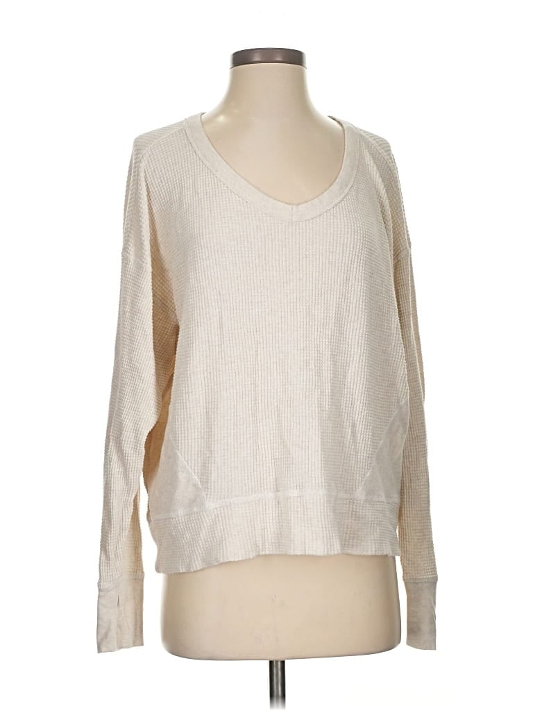 Pre-owned Offline By Aerie Pullover Sweater In White