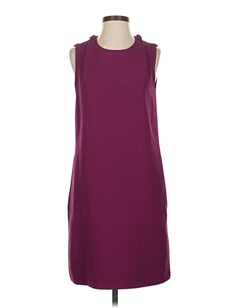 Pre-owned Donna Morgan Casual Dress In Burgundy