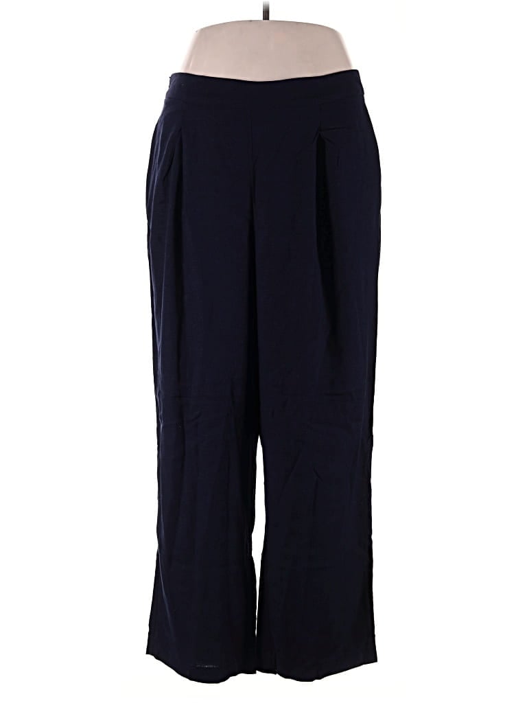Pre-owned Just Fab Dress Pants In Blue
