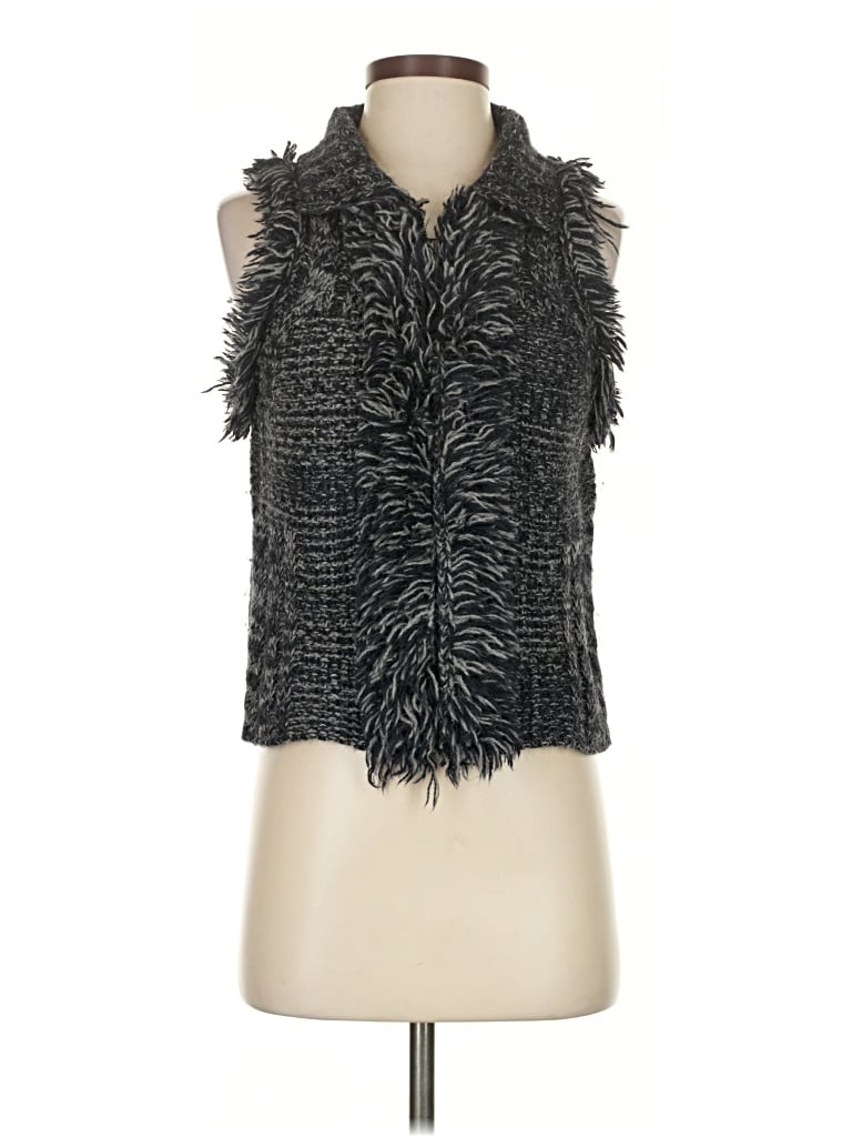 Pre-owned Banana Republic Sweater Vest In Black