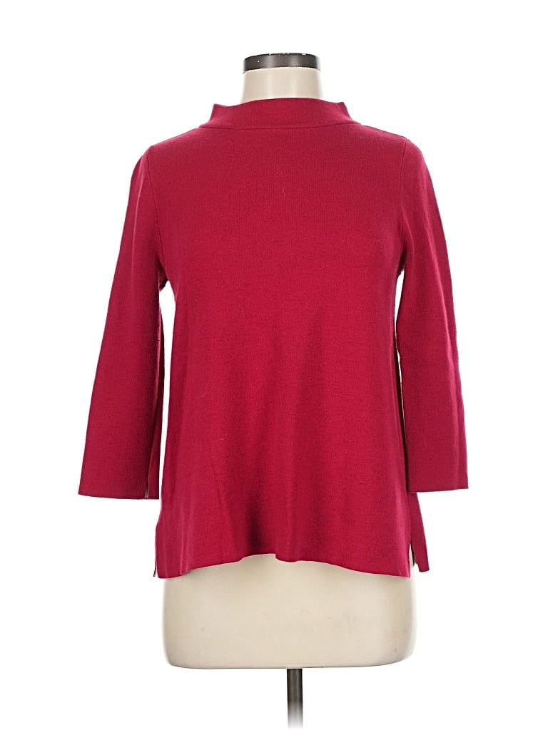 Pre-owned Ann Taylor Loft Turtleneck Sweater In Red