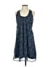 Converse One Star 100% Polyester Paisley Blue Casual Dress Size XS - photo 1