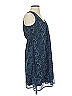 Converse One Star 100% Polyester Paisley Blue Casual Dress Size XS - photo 4