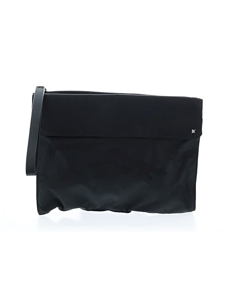 Pre-owned Valentino Garavani Wristlet In Black