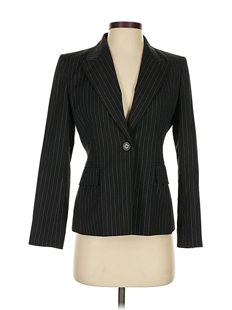 Pre-owned Anne Klein Blazer Jacket In Black