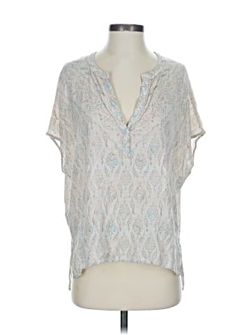 BCBGMAXAZRIA Short Sleeve Blouse (view 1)