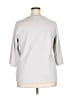 Studio Works Silver 3/4 Sleeve T-Shirt Size 2X - photo 2