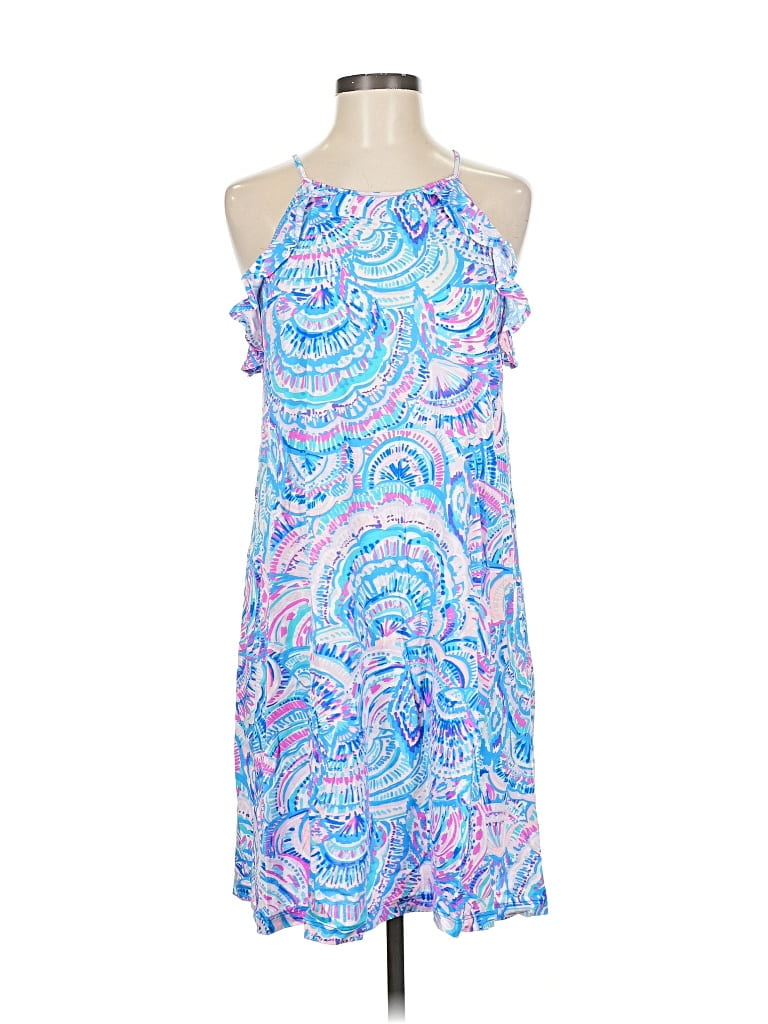 Pre-owned Lilly Pulitzer Casual Dress In Blue