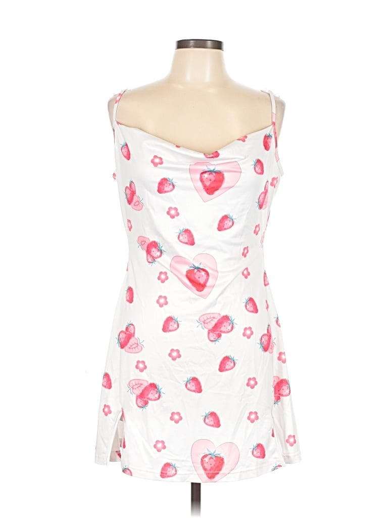 Pre-owned Cider Cocktail Dress In White
