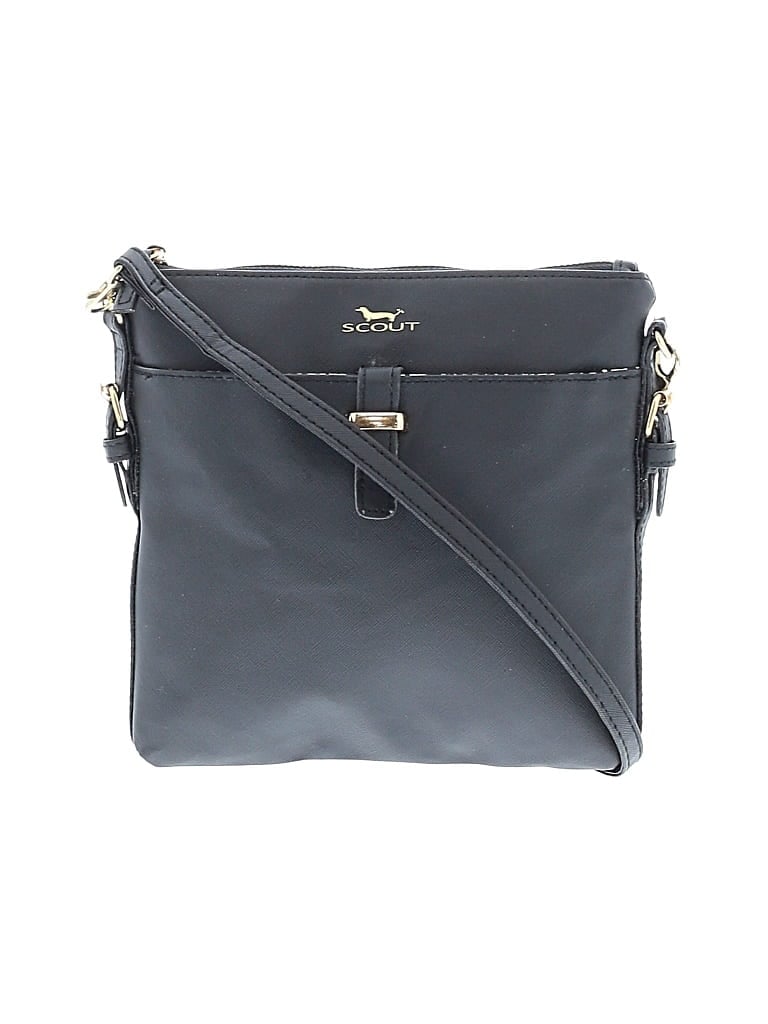 Pre-owned Scout Crossbody Bag In Black