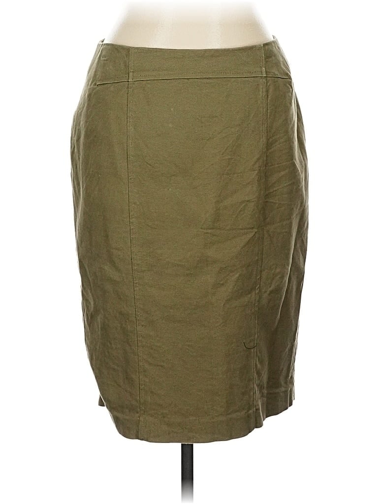 Pre-owned Ann Taylor Casual Skirt In Green