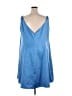 David's Bridal 100% Polyester Solid Blue Cocktail Dress Size XL (estimated) - photo 2
