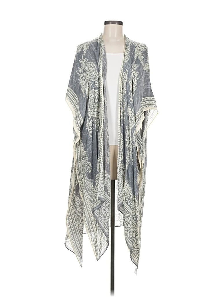 Pre-owned Melrose And Market Kimono In Gray