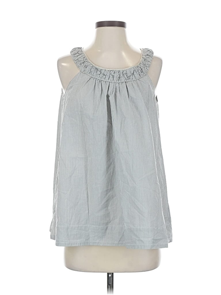 Pre-owned French Connection Sleeveless Blouse In Gray