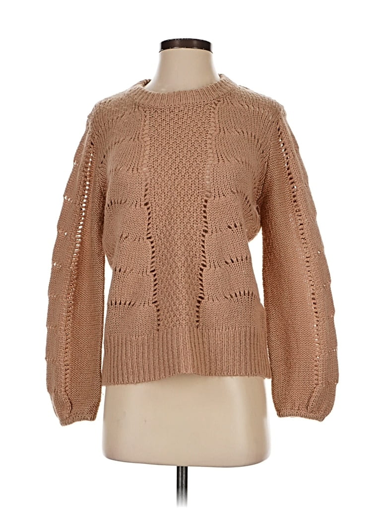 Pre-owned Catherine Malandrino Pullover Sweater In Brown