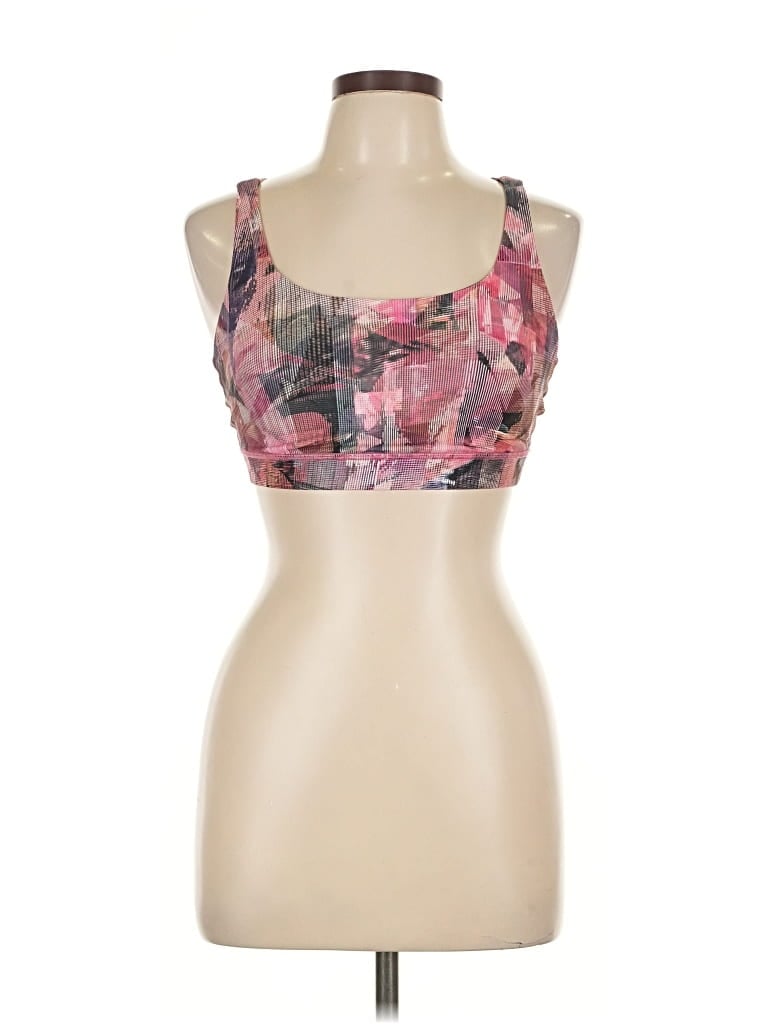 Pre-owned Lululemon Athletica Sports Bra In Pink