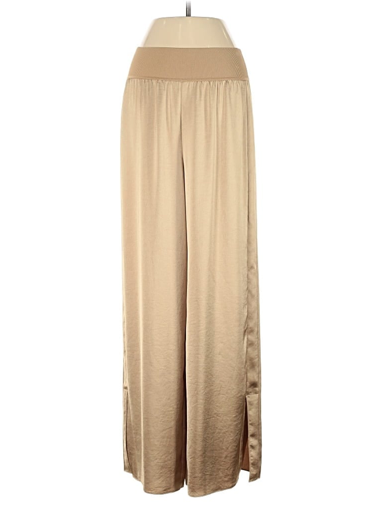 Pre-owned Theory Casual Pants In Gold