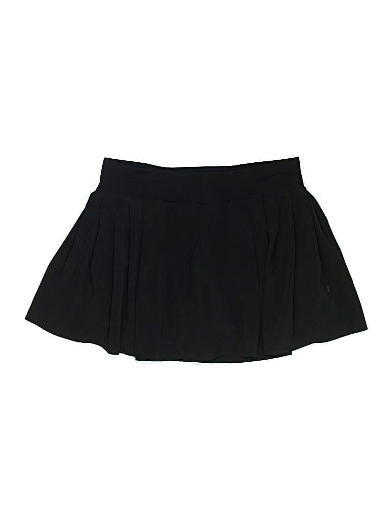Pre-owned Lululemon Athletica Active Skort In Black