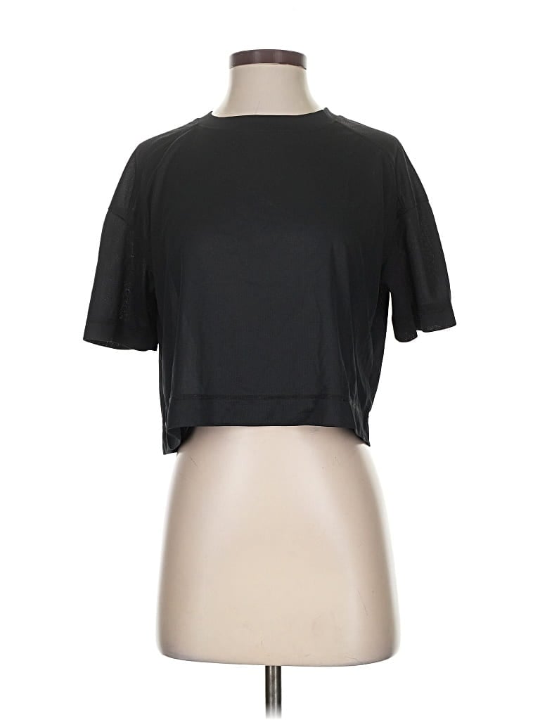 Pre-owned Everlane Short Sleeve T-shirt In Black