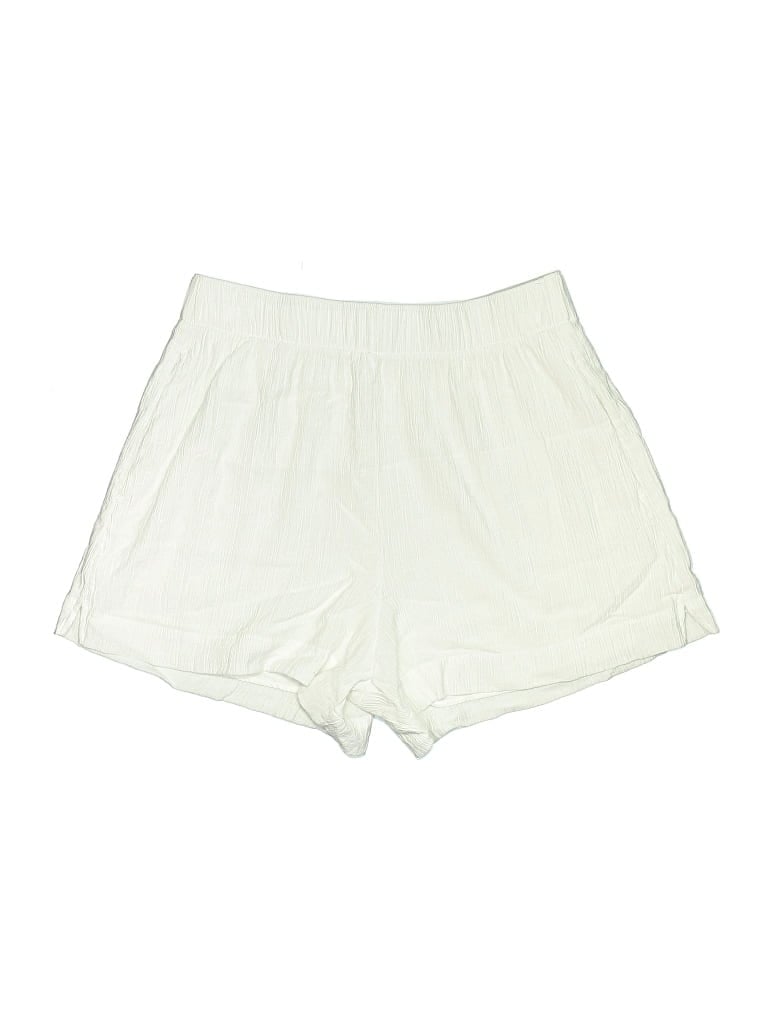 Pre-owned Abercrombie & Fitch Shorts In White