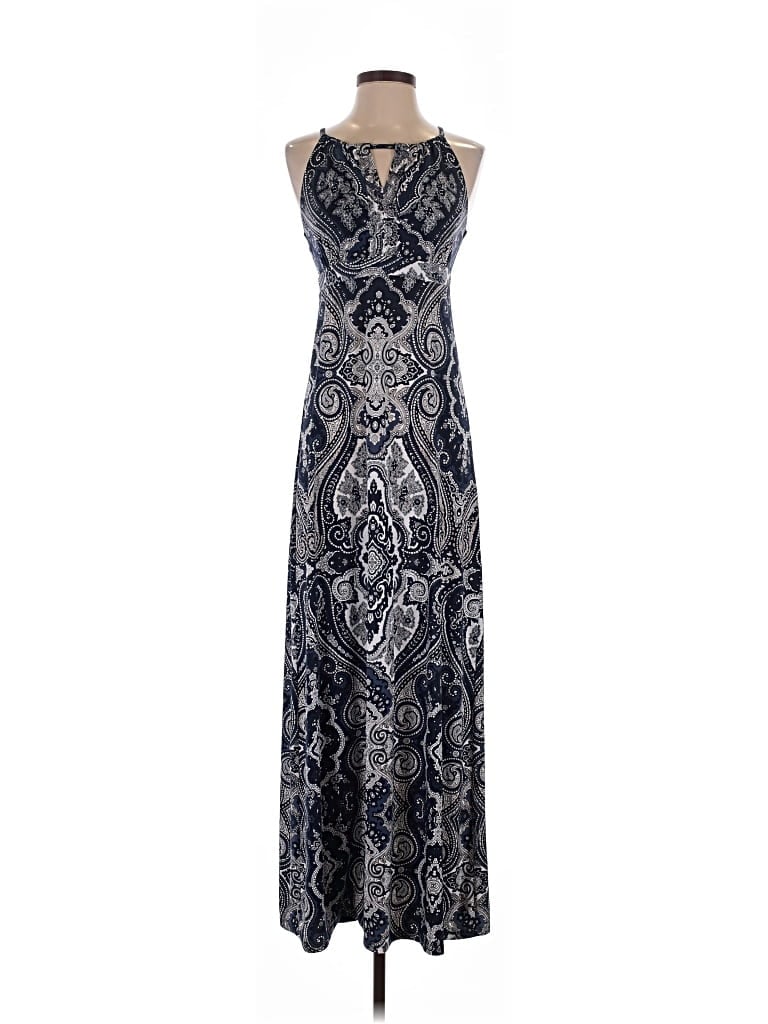 Pre-owned Inc International Concepts Cocktail Dress In Blue