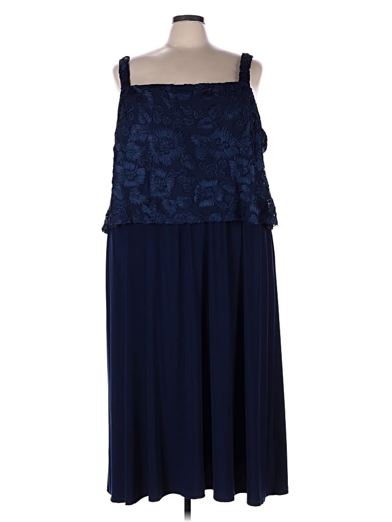Pre-owned Catherines Cocktail Dress In Blue