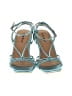 Torrid Color Block Teal Blue Sandals Size 6 (X-wide) - photo 2