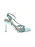 Torrid Color Block Teal Blue Sandals Size 6 (X-wide) - photo 1